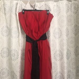 Vera Wang “White” formal dress 20W in apple red